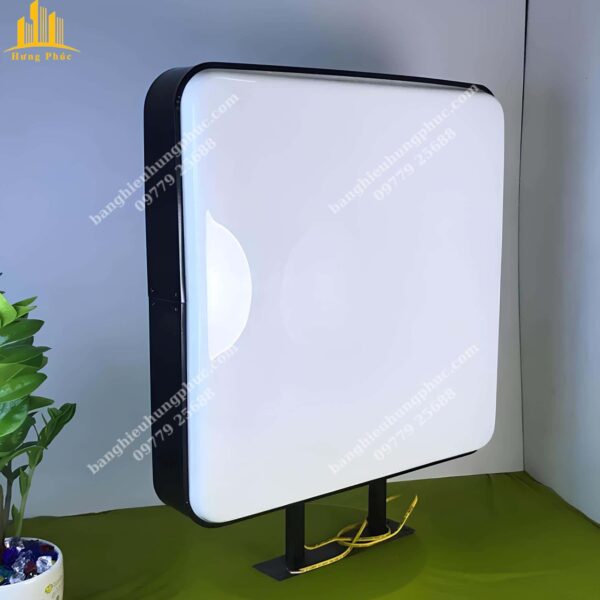 hộp đèn mica hút nổi