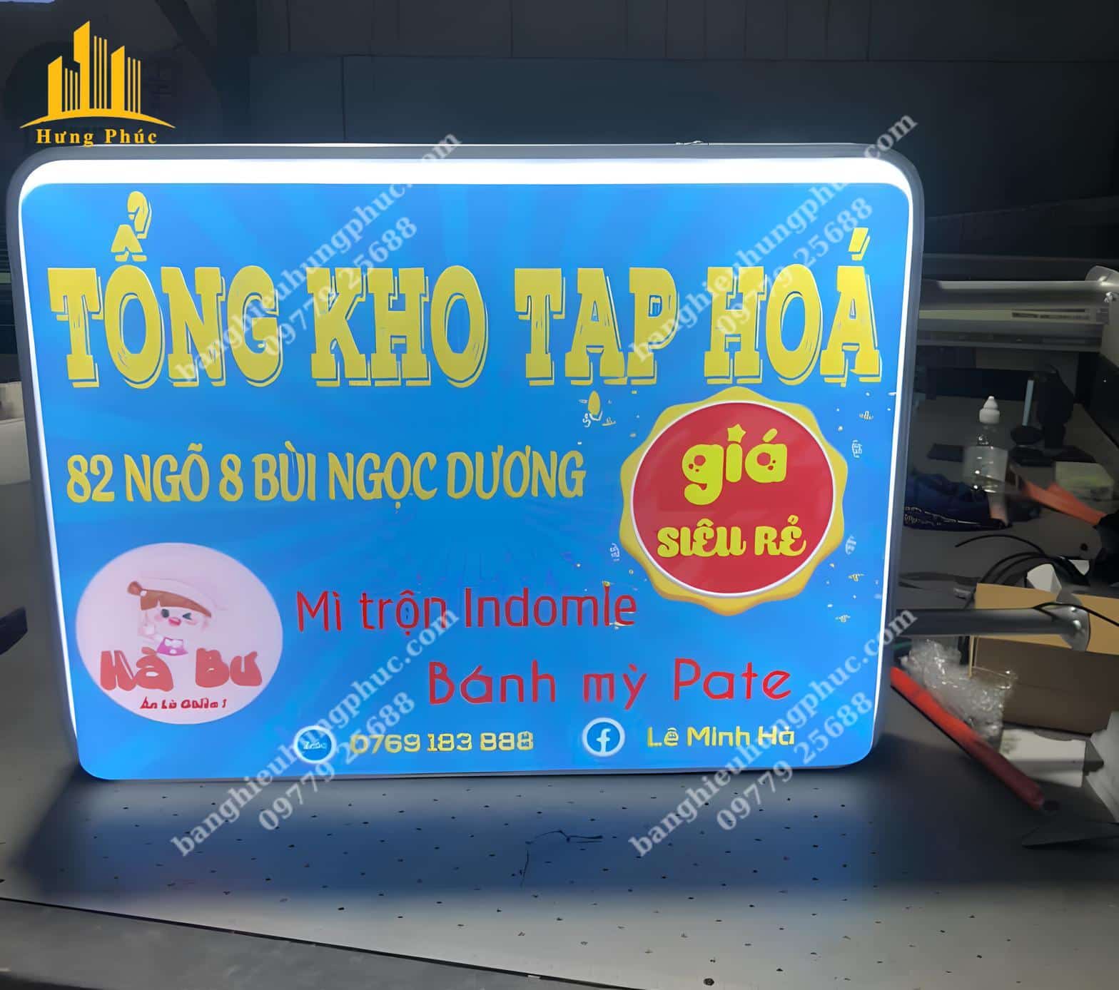 hộp đèn chữ nhật hộp đèn chữ nhật