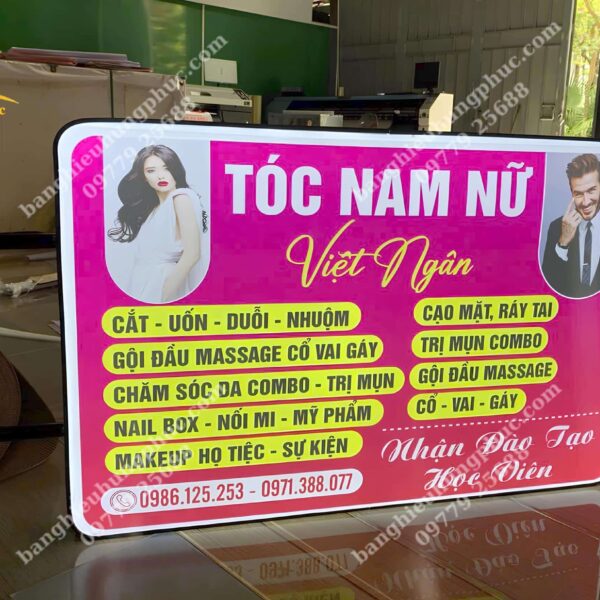 hộp đèn chữ nhật