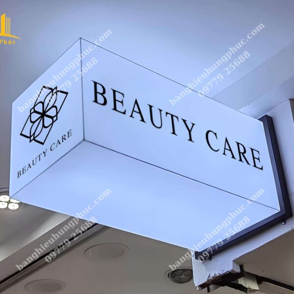 Hộp đèn mica 2 mặt