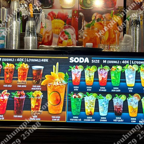 hộp đèn siêu mỏng nắp hít