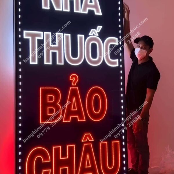 bảng hộp đèn nhà thuốc