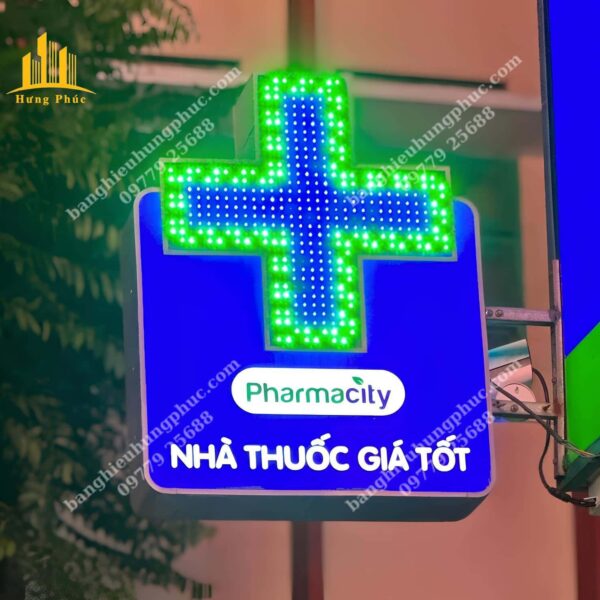 hộp đèn nhà thuốc