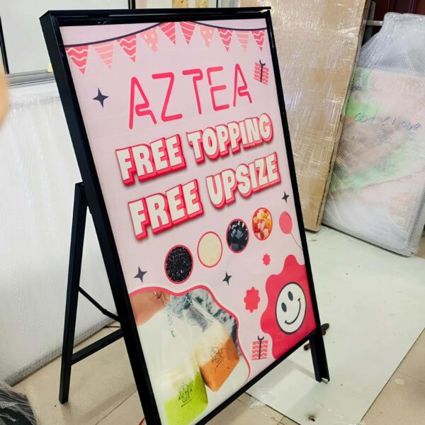 bảng hiệu hộp đèn quán cafe