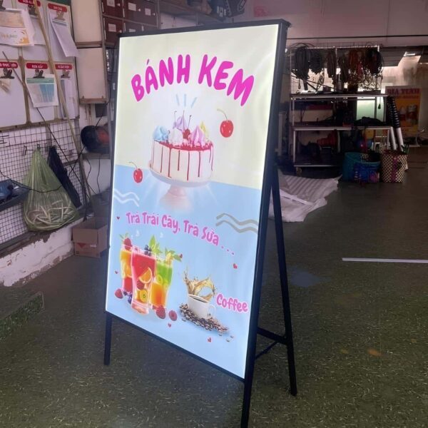 hộp đèn cà phê