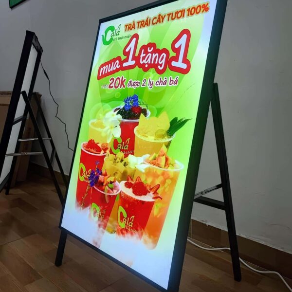 hộp đèn cà phê