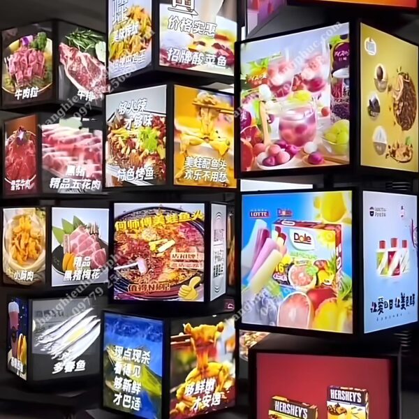 hộp đèn cà phê