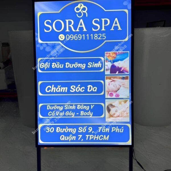 làm bảng hiệu hộp đèn