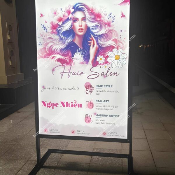 làm bảng hiệu hộp đèn