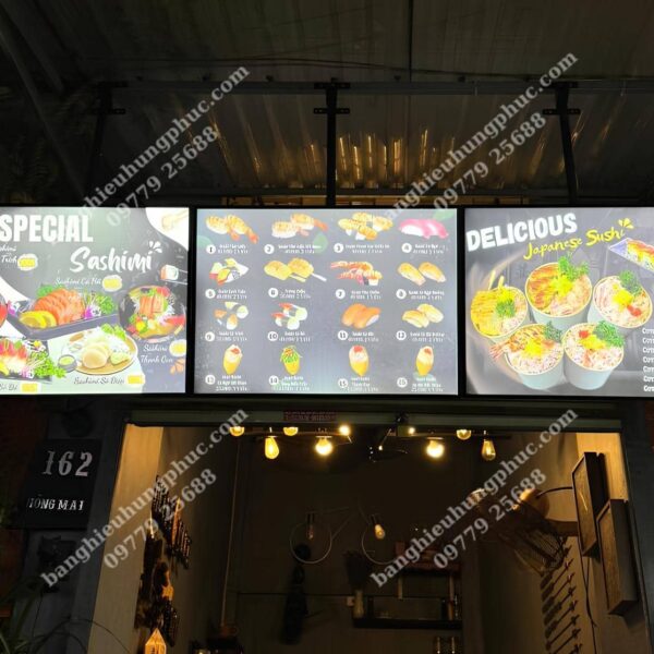 bảng hiệu hộp đèn