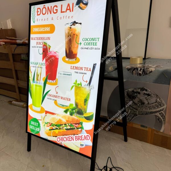 làm bảng hiệu hộp đèn