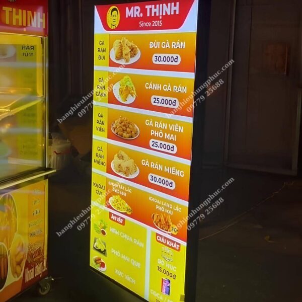 làm bảng hiệu hộp đèn