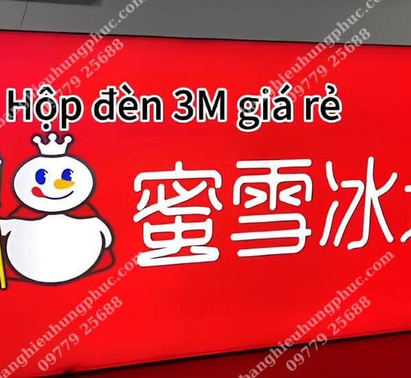 bảng hiệu hộp đèn