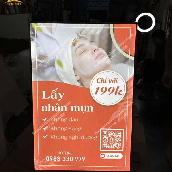 làm bảng hiệu hộp đèn