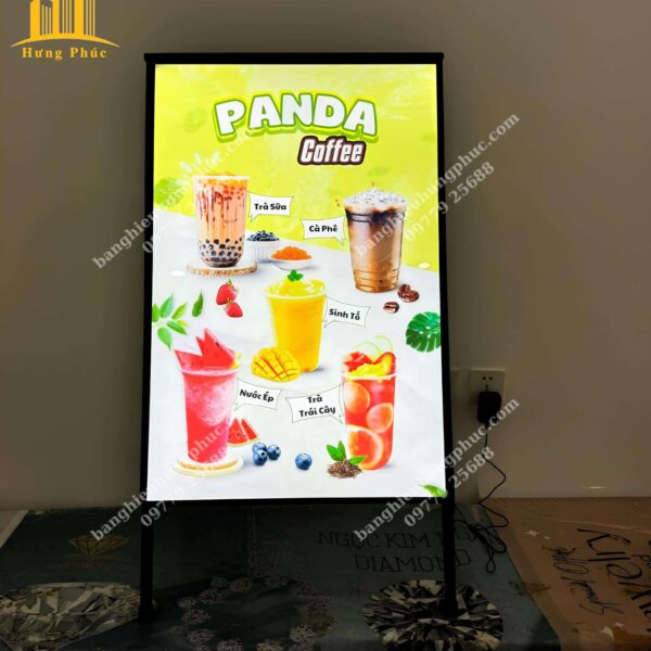 hộp đèn siêu mỏng nắp bật