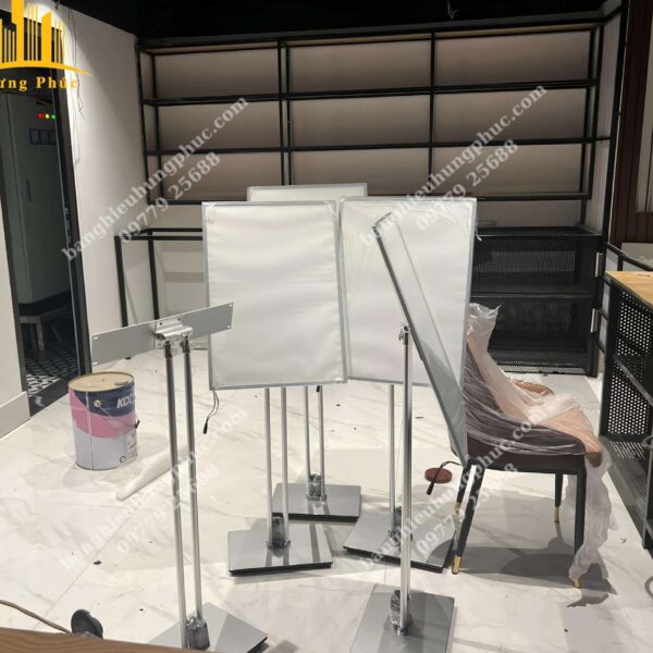 hộp đèn siêu mỏng nắp bật