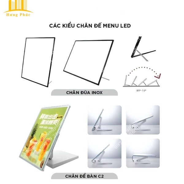 Hộp đèn siêu mỏng để bàn