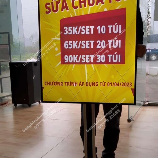 hộp đèn siêu mỏng nắp bật