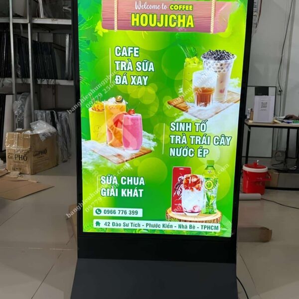 Hộp đèn quán trà sữa