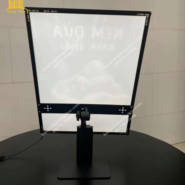 hộp đèn trà sữa