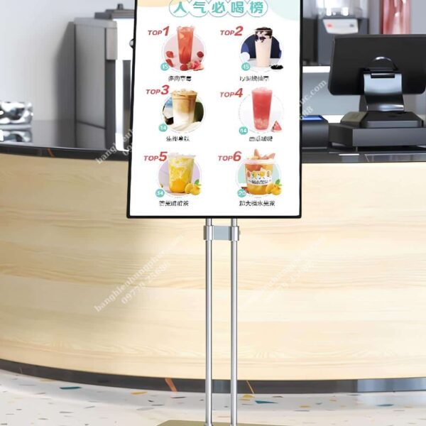 hộp đèn trà sữa