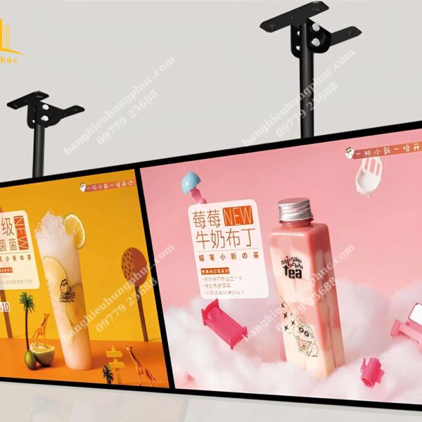 hộp đèn trà sữa