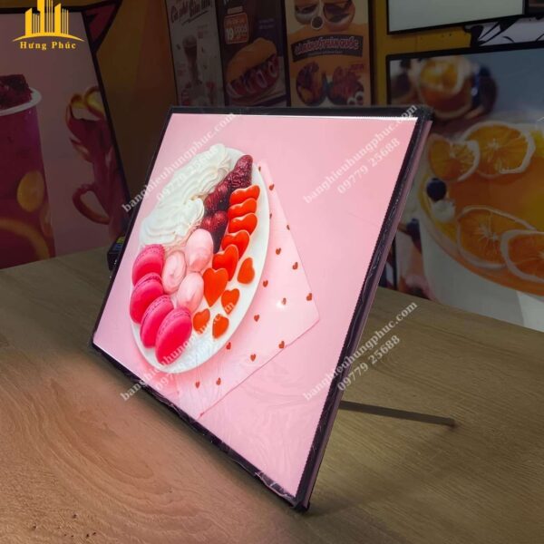 hộp đèn trà sữa