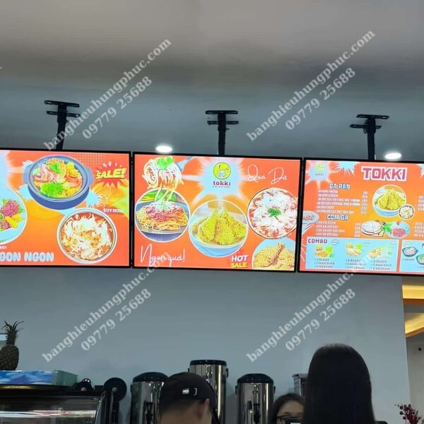 hộp đèn trà sữa