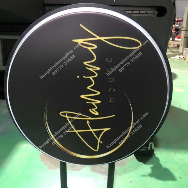 hộp đèn tròn hút nổi