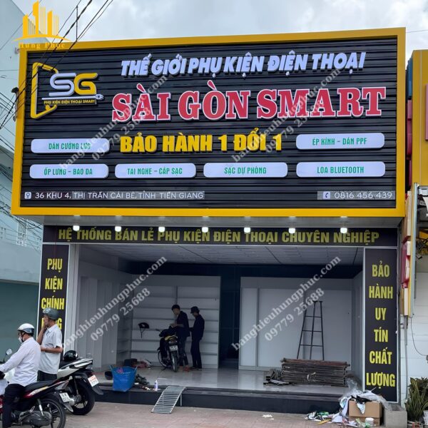 Bàn giao cửa hàng điện thoại