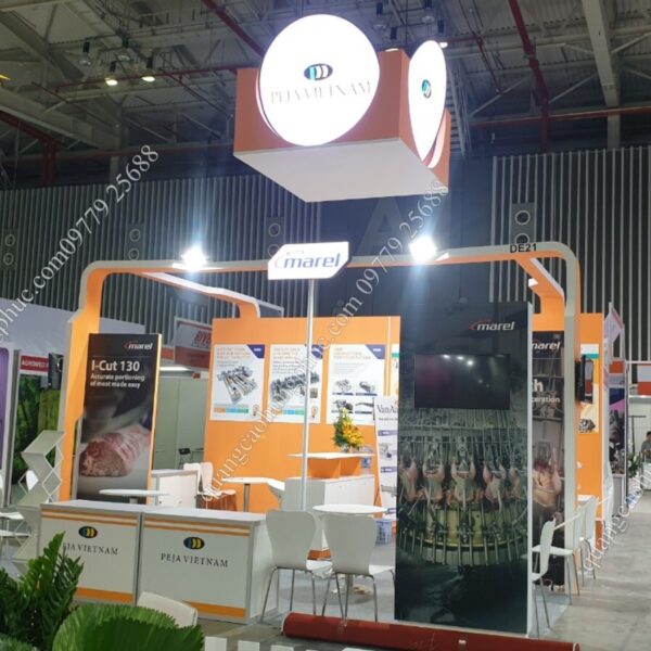 thiết kế thi công gian hàng hội chợ triển lãm