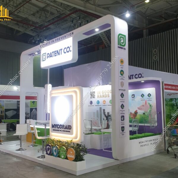 thiết kế thi công gian hàng hội chợ triển lãm