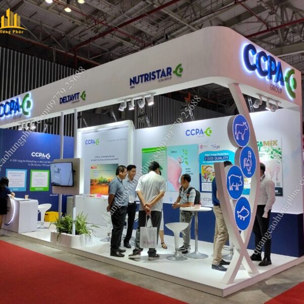thiết kế thi công gian hàng hội chợ triển lãm