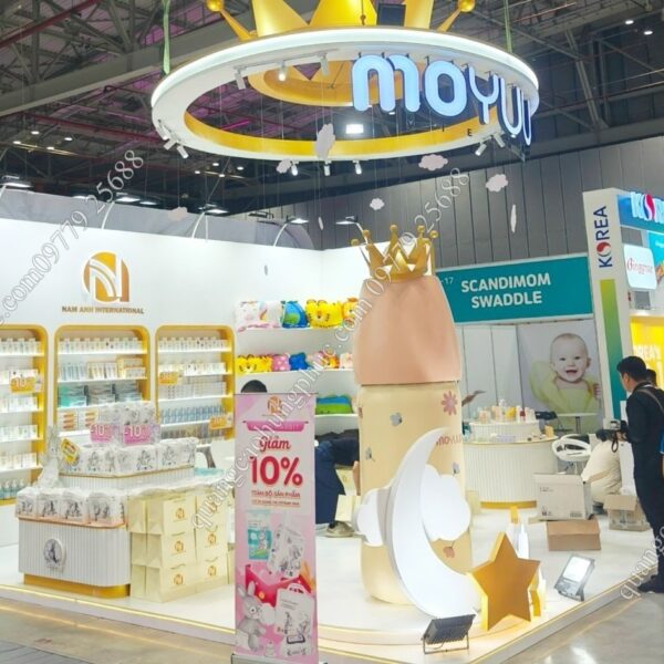 thiết kế thi công gian hàng hội chợ triển lãm