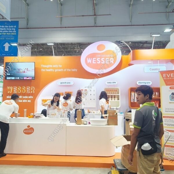 thiết kế thi công gian hàng hội chợ triển lãm