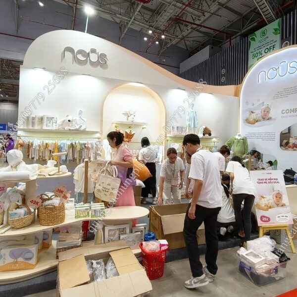 thiết kế thi công gian hàng hội chợ triển lãm