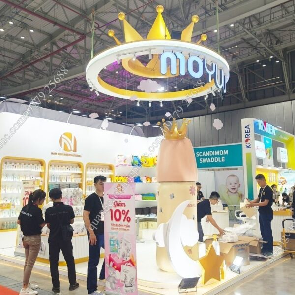 thiết kế thi công gian hàng hội chợ triển lãm