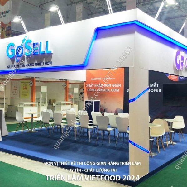 thiết kế thi công gian hàng hội chợ triển lãm