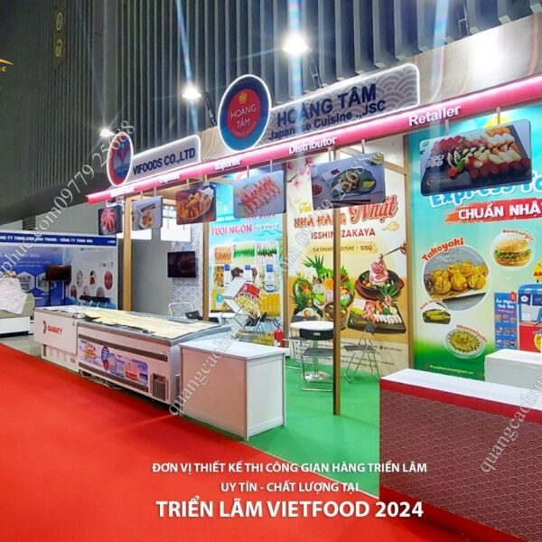 thiết kế thi công gian hàng hội chợ triển lãm