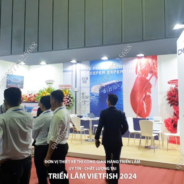 thiết kế thi công gian hàng hội chợ triển lãm