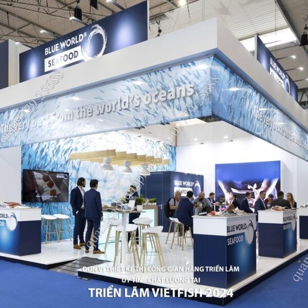 thiết kế thi công gian hàng hội chợ triển lãm