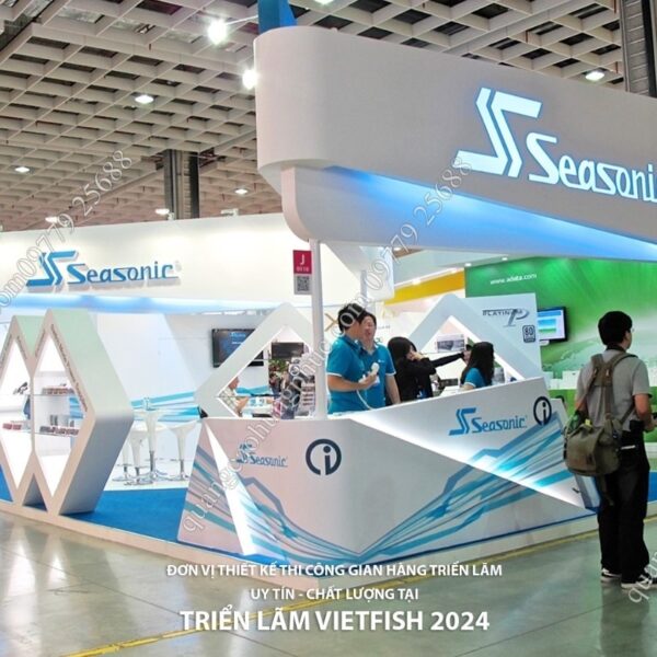 thiết kế thi công gian hàng hội chợ triển lãm
