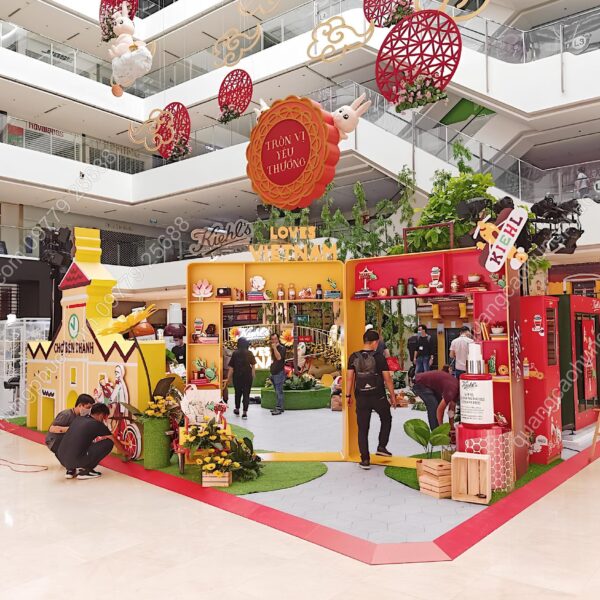 gian hàng hội chợ triển lãm