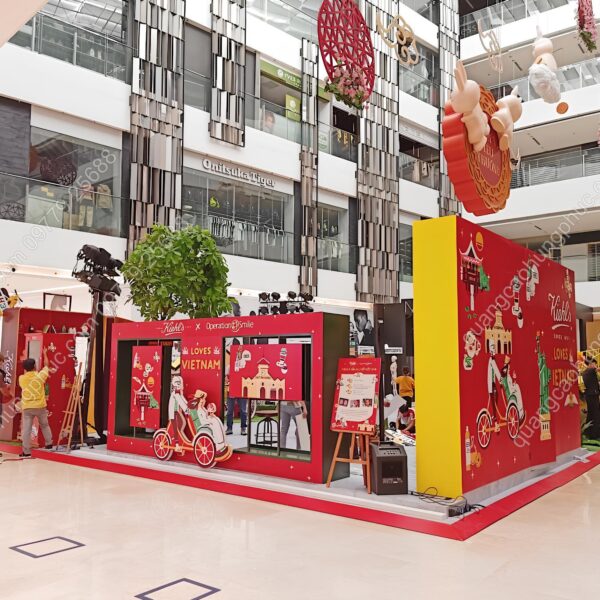 gian hàng hội chợ triển lãm