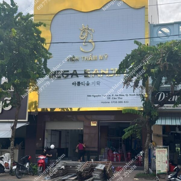 Thi công bảng hiệu quảng cáo tại TPHCM