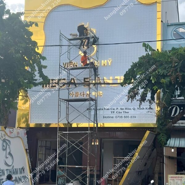 Thi công bảng hiệu quảng cáo tại TPHCM