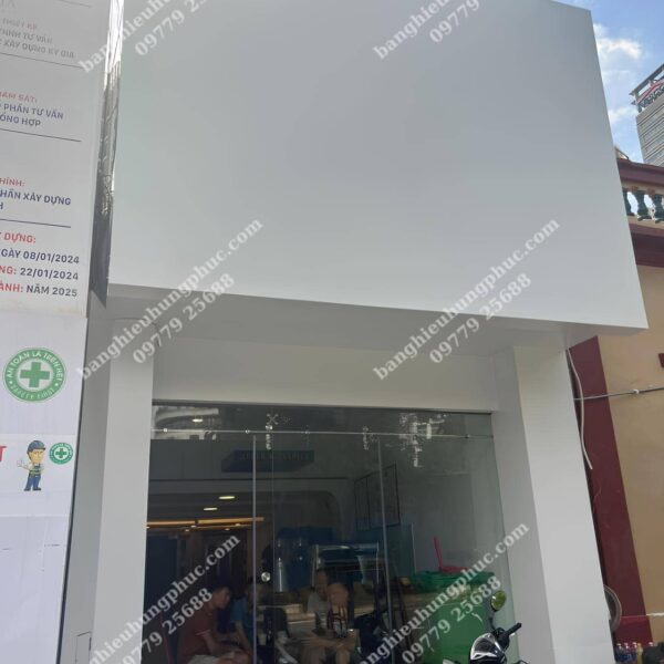 Báo giá thi công bảng hiệu chữ nổi