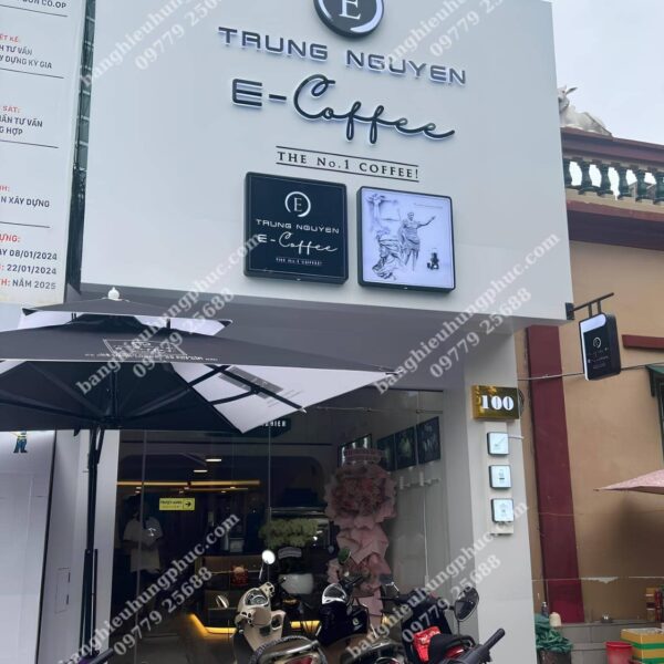 Báo giá thi công bảng hiệu chữ nổi