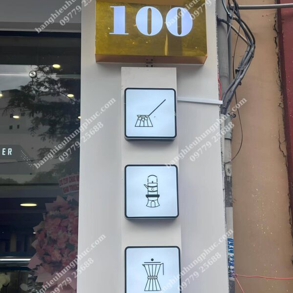 Báo giá thi công bảng hiệu chữ nổi