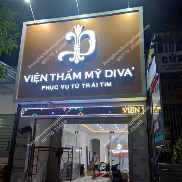 Báo giá làm bảng hiệu alu